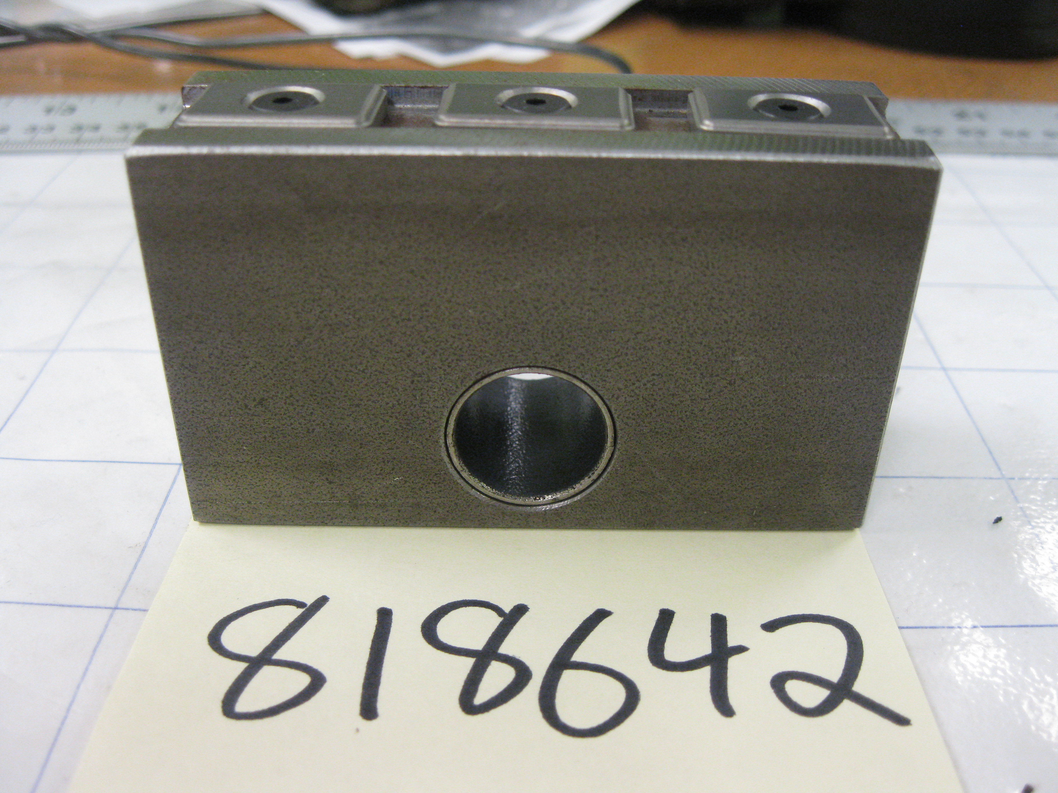 H40 TOP CARBIDE PAD ASSY, 2 5/8"